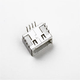 Mobil 4Pins konektor USB belakang SMT Tipe