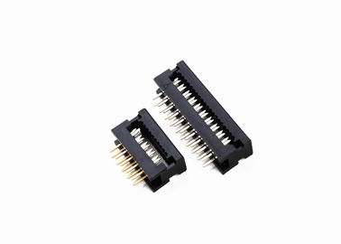 1.27mm Pitch 10 Pin Dip Socket Dengan 28AWG Wire Transmission Signal