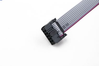 IDC Konektor Flat Ribbon Kabel Majelis Hook persegi panjang yang berbeda