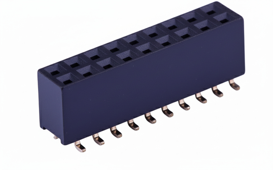 Konektor Header Female AMP-LATCH Pitch 2.54mm Arus 3A
